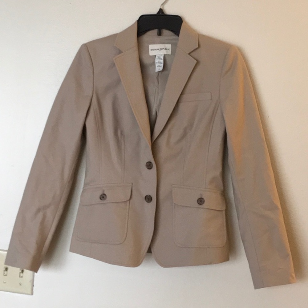 Tapered blazer